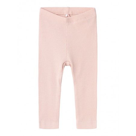 NAME IT Rib Leggings - Sepia Rose