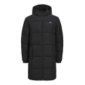 JACK & JONES Jrebrebel Logo Lang Puffer - Sort