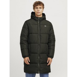 JJ Rebel Logo Lang Puffer Jakke - Rosin