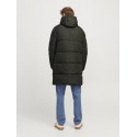 JJ Rebel Logo Lang Puffer Jakke - Rosin