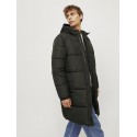 JJ Rebel Logo Lang Puffer Jakke - Rosin