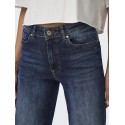 ONLY Madison Blush Højtaljede Brede Denim Tai081 - Dark Blue Denim