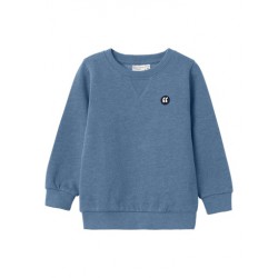 NAME IT Mini Vimo L/S Sweatshirt - Coronet Blue