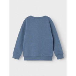 NAME IT Mini Vimo L/S Sweatshirt - Coronet Blue