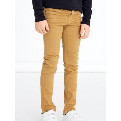 Name it kids slim fit twill buks - Cumin