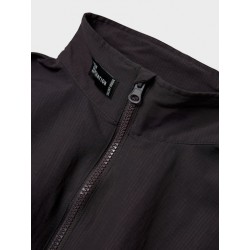 NAME IT Kids Serip Lynlås Cardigan - Obsidian