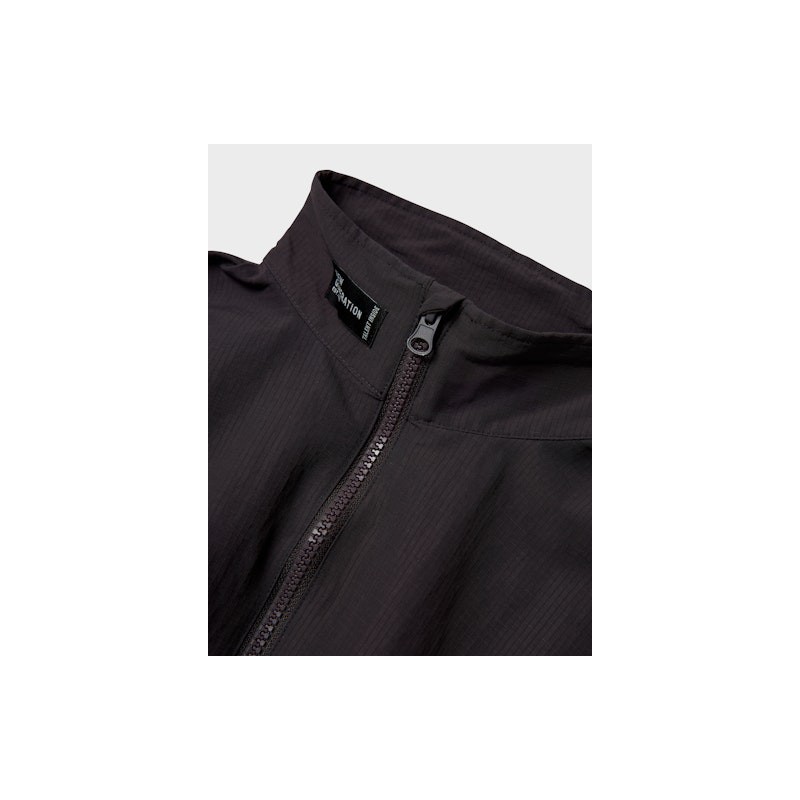 NAME IT Kids Serip Lynlås Cardigan - Obsidian