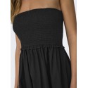ONLY Claudia Smock Tube Dress - Sort