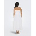 ONLY Claudia Smock Tube Dress - Hvid