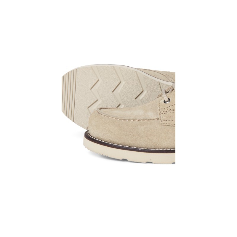 JACK & JONES Toronto Leather Boots - White Pepper