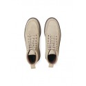 JACK & JONES Toronto Leather Boots - White Pepper