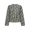 JDY Eva Jacquard Pullover - Simply Taupe