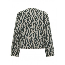 JDY Eva Jacquard Pullover - Simply Taupe