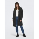 ONLY CARMAKOMA Jade Strik Cardigan - Dark Grey Melange
