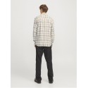 JJ Rebel Chase Ternet L/S Skjorte - Moonbeam
