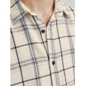JJ Rebel Chase Ternet L/S Skjorte - Moonbeam