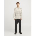 JJ Rebel Chase Ternet L/S Skjorte - Moonbeam