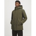 JACK & JONES Ekeen Parka Jakke- Grape Leaf