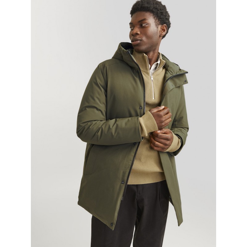 JACK & JONES Ekeen Parka Jakke- Grape Leaf
