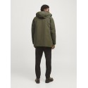 JACK & JONES Ekeen Parka Jakke- Grape Leaf
