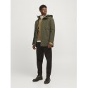 JACK & JONES Ekeen Parka Jakke- Grape Leaf