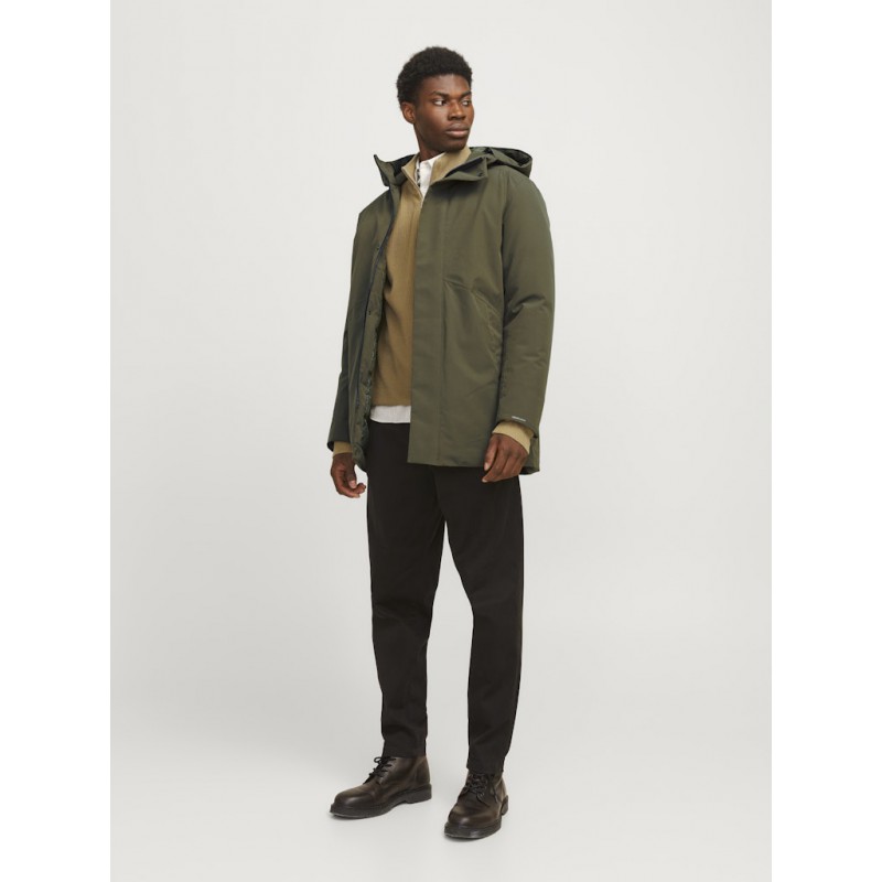 JACK & JONES Ekeen Parka Jakke- Grape Leaf