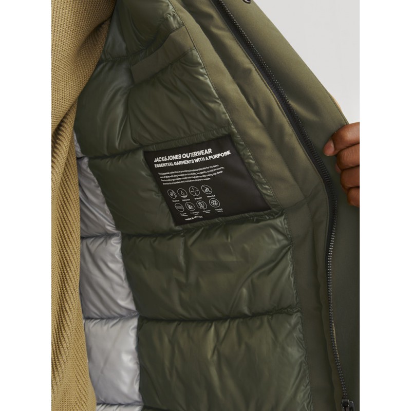 JACK & JONES Ekeen Parka Jakke- Grape Leaf