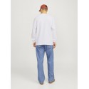 JACK & JONES Urban Rund Hals Bluse - Hvid
