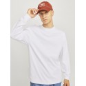 JACK & JONES Urban Rund Hals Bluse - Hvid