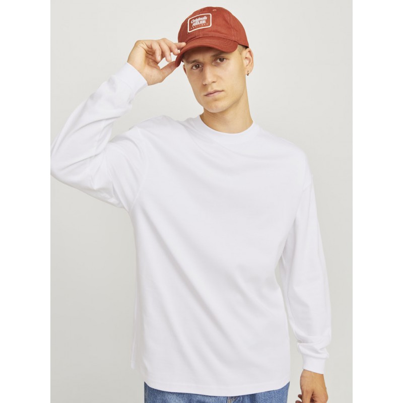 JACK & JONES Urban Rund Hals Bluse - Hvid