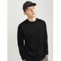 JACK & JONES Urban Rund Hals Bluse - Sort
