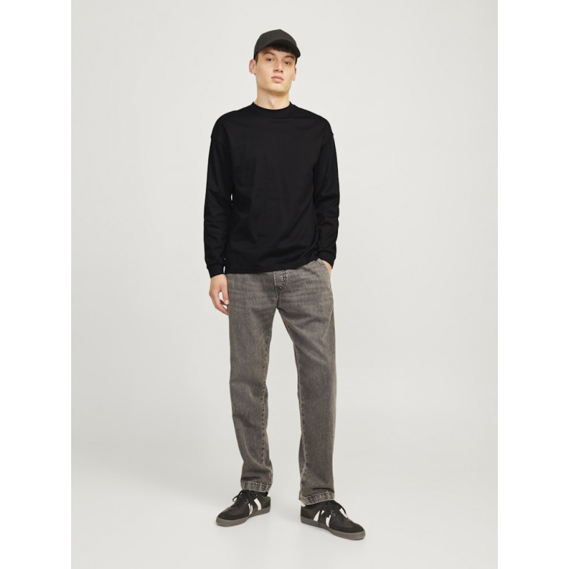 JACK & JONES Urban Rund Hals Bluse - Sort