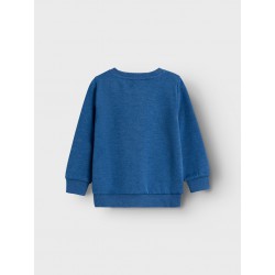 NAME IT Mini Vimo L/S Sweatshirt - True Blue