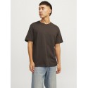 JACK & JONES Organic Basic T-shirt - Mulch