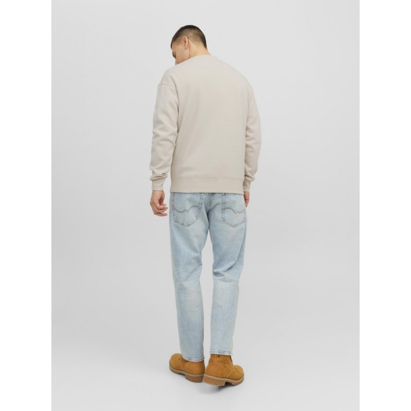 JACK & JONES Vesterbro Crew Hals Sweatshirt - Moonbeam