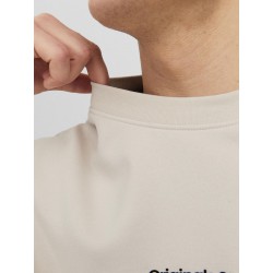 JACK & JONES Vesterbro Crew Hals Sweatshirt - Moonbeam