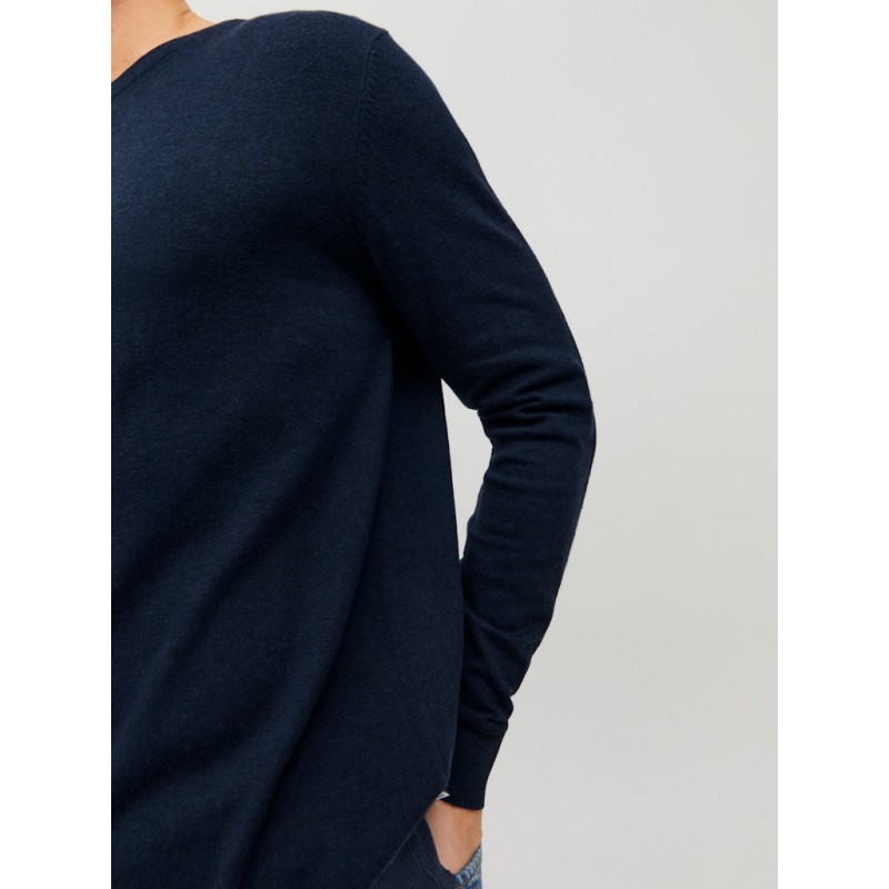 JACK & JONES Emil crew neck pullover - Navy Blazer