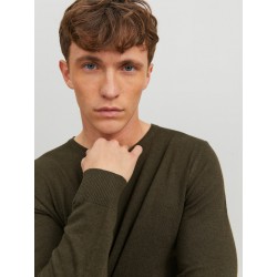 JACK & JONES Emil Let Strik - Olive Night