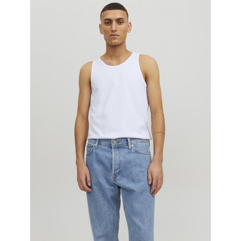 JACK & JONES Basic Tanktop 2-Pak - Hvid