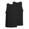 JACK & JONES Basic Tanktop 2-Pak -  Sort