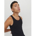 JACK & JONES Basic Tanktop 2-Pak -  Sort