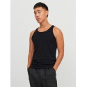 JACK & JONES Basic Tanktop 2-Pak -  Sort