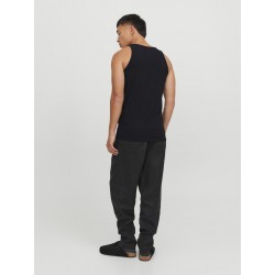 JACK & JONES Basic Tanktop 2-Pak -  Sort