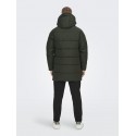 ONLY & SONS Carl Lang Quilted Frakke - Peat