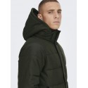 ONLY & SONS Carl Lang Quilted Frakke - Peat