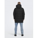 ONLY & SONS Carl Lang Quilted Frakke - Sort