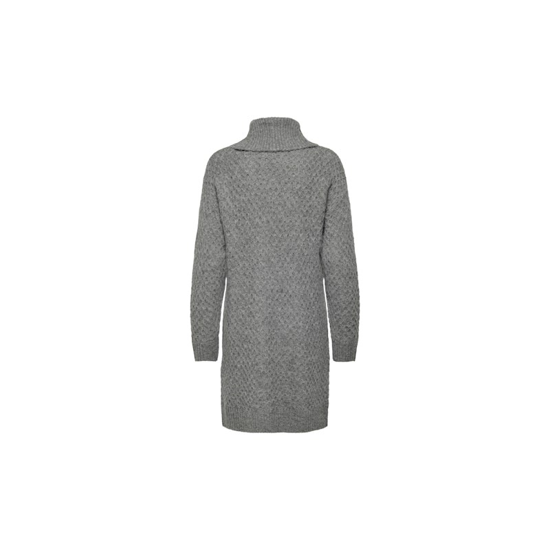 JDY Bigum Strik Kjole - Medium Grey Melange