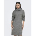 JDY Bigum Strik Kjole - Medium Grey Melange