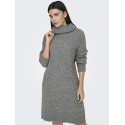 JDY Bigum Strik Kjole - Medium Grey Melange