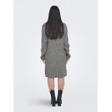 JDY Bigum Strik Kjole - Medium Grey Melange